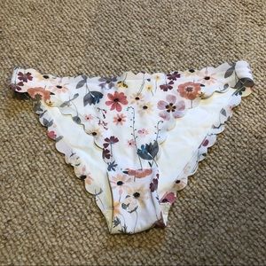 Scalloped Bikini Bottom